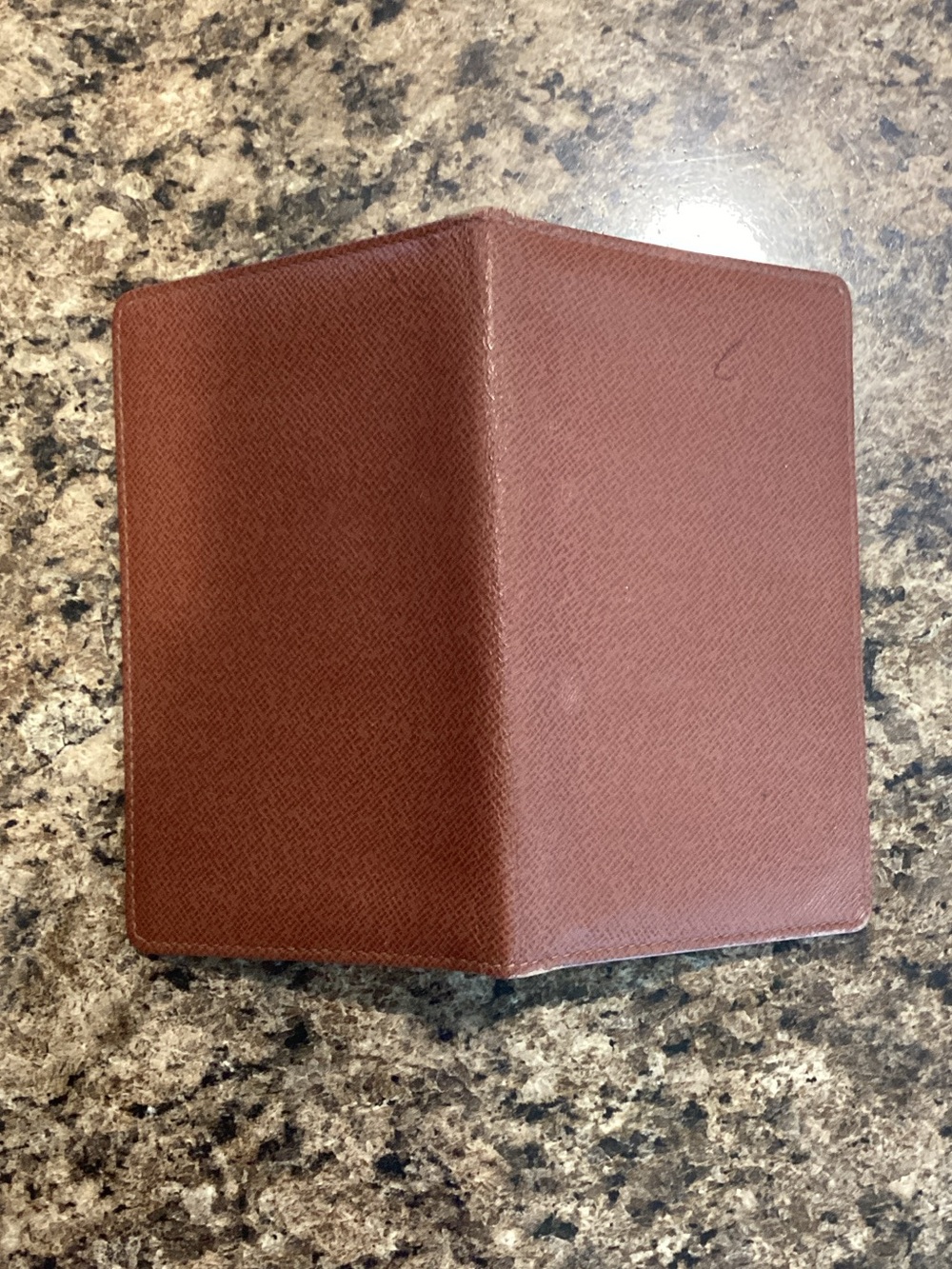 Louis Vuitton Men’s Card & Key Holder in Cognac Brown